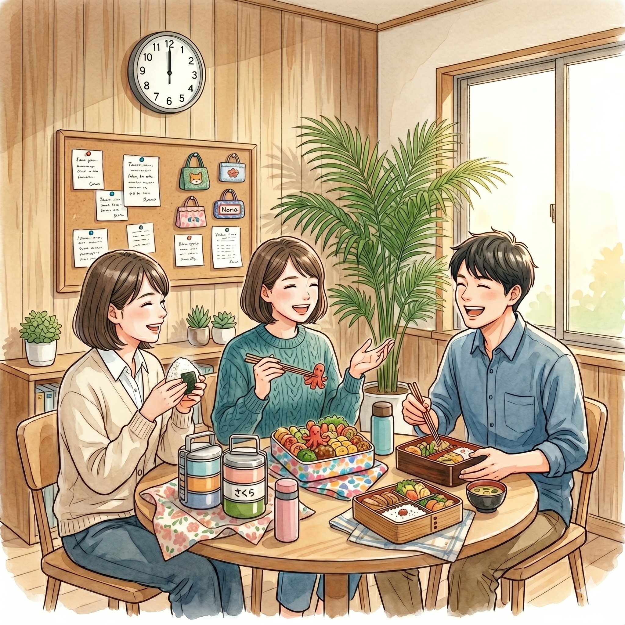 ランチと雑談