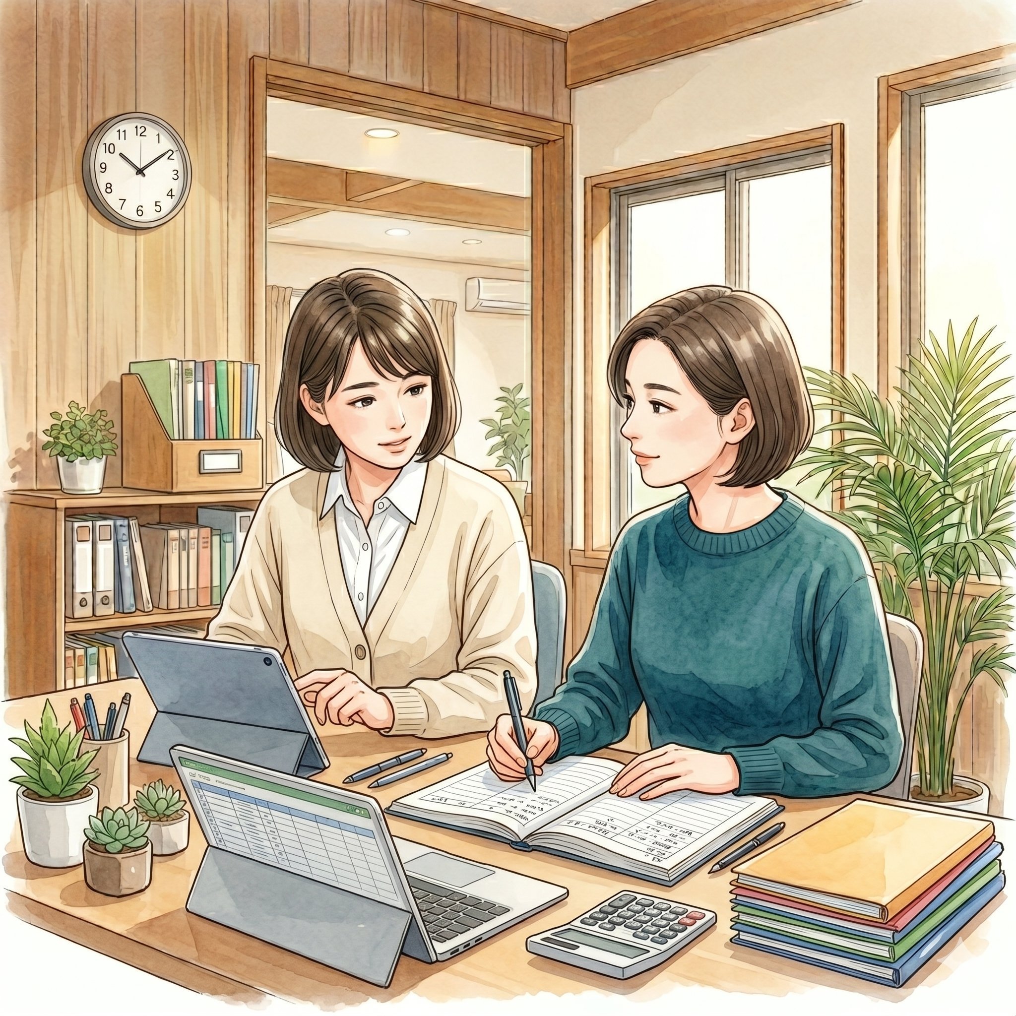 ホーム内業務
